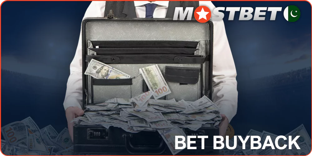 Bet Buyback on Mostbet Pakistan