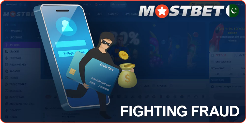 Fight against fraudsters at Mostbet